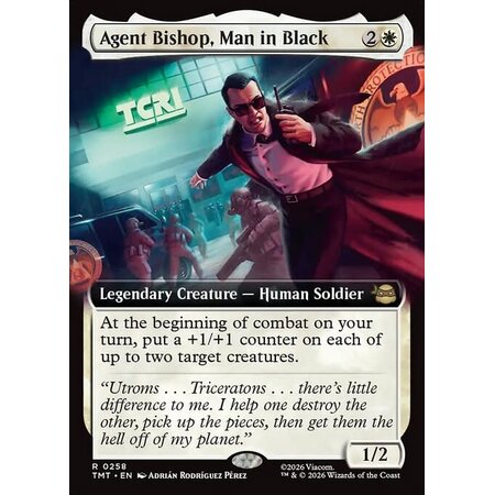Agent Bishop, Man in Black - Foil