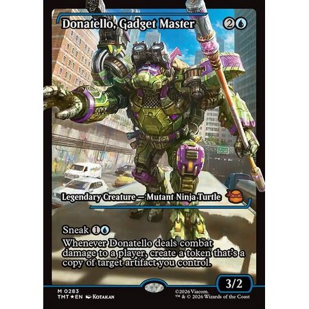 Donatello, Gadget Master - Foil