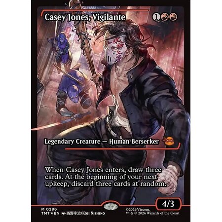Casey Jones, Vigilante - Foil