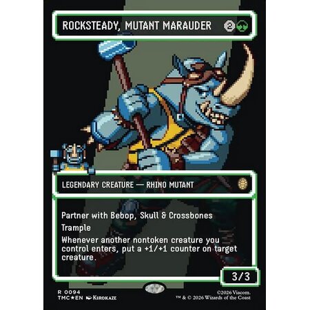 Rocksteady, Mutant Marauder - Surge Foil