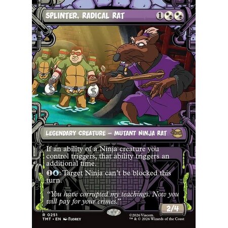 Splinter, Radical Rat