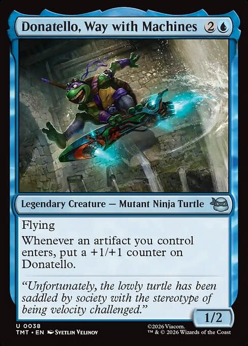 Donatello, Way with Machines - Foil