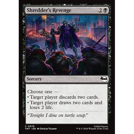 Shredder's Revenge - Foil