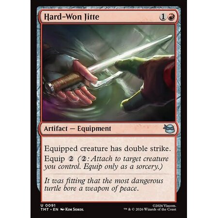 Hard-Won Jitte - Foil
