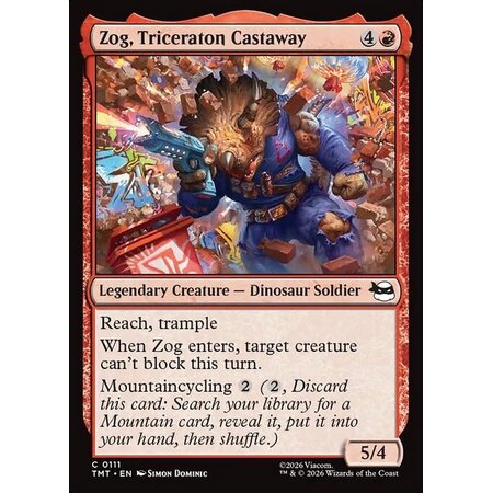 Zog, Triceraton Castaway - Foil