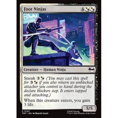 Foot Ninjas - Foil