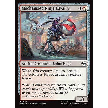 Mechanized Ninja Cavalry - Foil