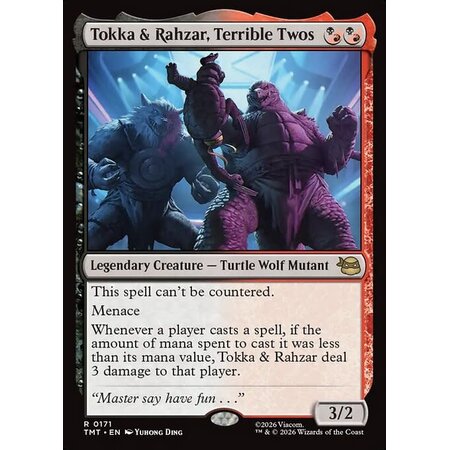 Tokka & Rahzar, Terrible Twos - Foil
