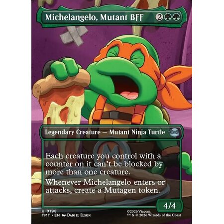 Michelangelo, Mutant BFF - Foil