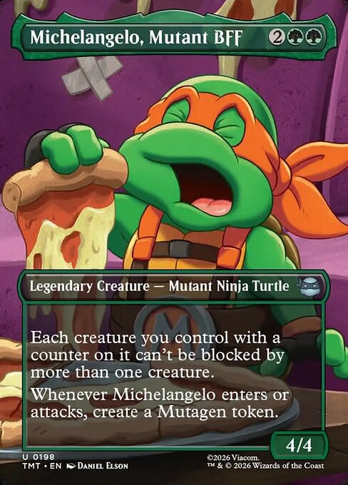 Michelangelo, Mutant BFF - Foil