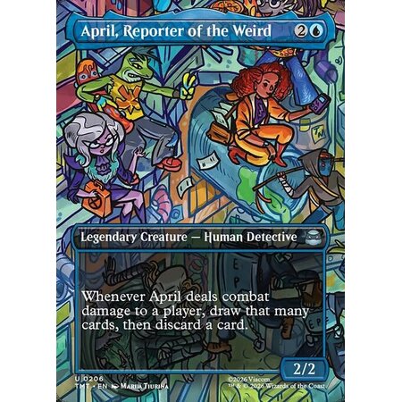 April, Reporter of the Weird - Foil