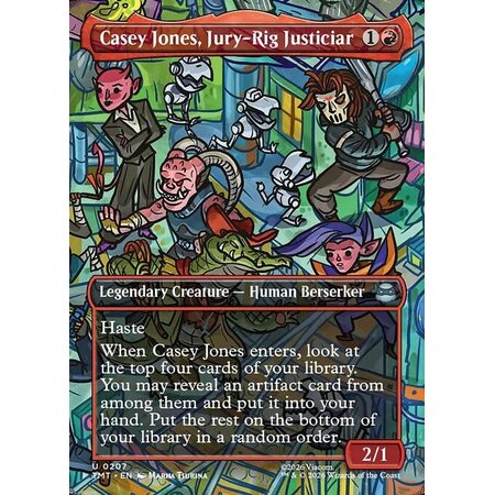 Casey Jones, Jury-Rig Justiciar - Foil