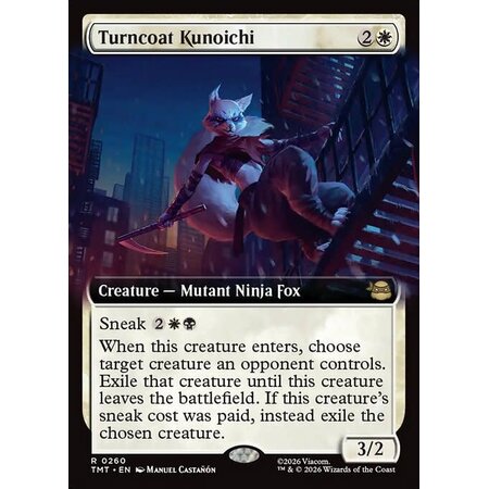 Turncoat Kunoichi - Foil