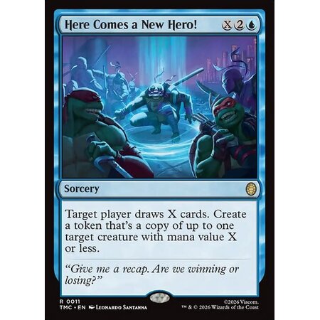 Here Comes a New Hero!