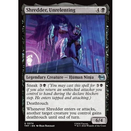 Shredder, Unrelenting - Foil