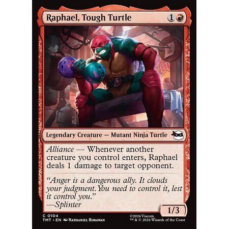 Raphael, Tough Turtle - Foil