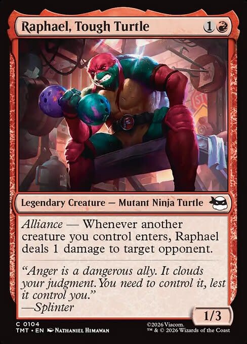 Raphael, Tough Turtle - Foil