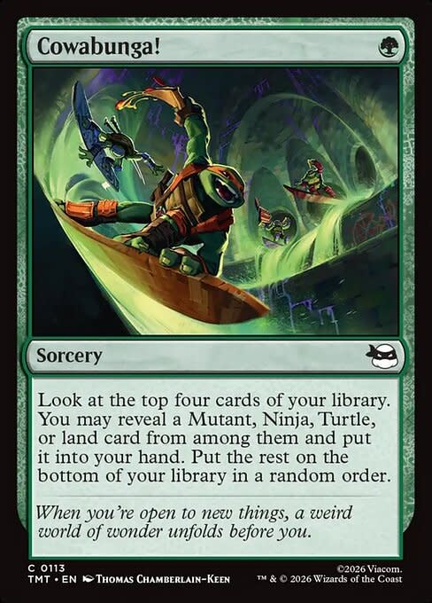 Cowabunga! - Foil