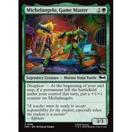 Michelangelo, Game Master - Foil