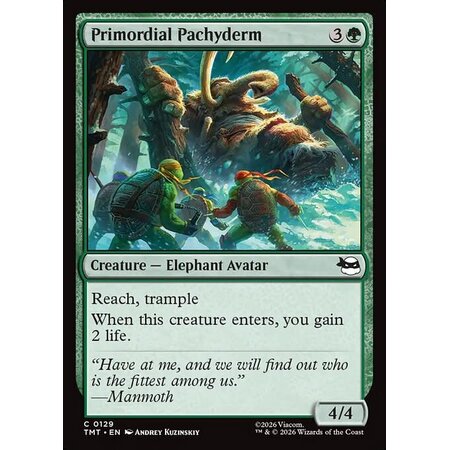 Primordial Pachyderm - Foil