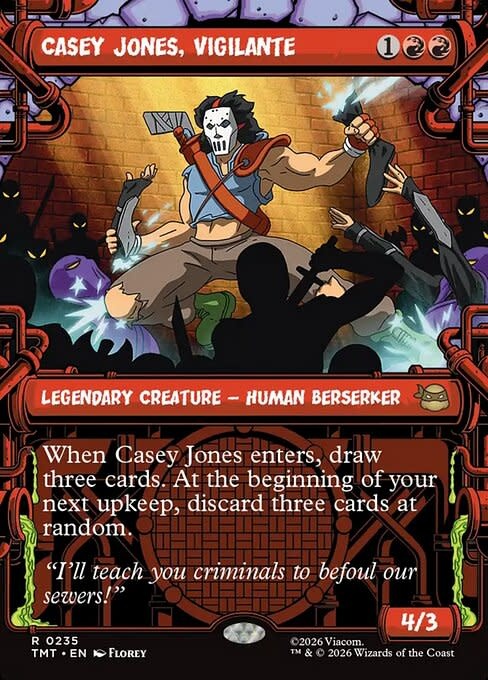 Casey Jones, Vigilante - Foil