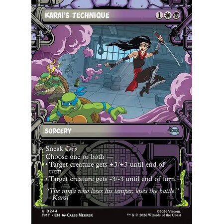 Karai's Technique - Foil