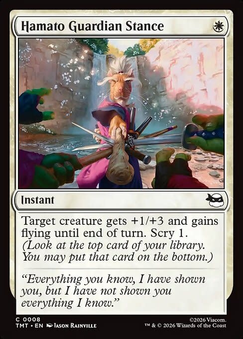 Hamato Guardian Stance - Foil