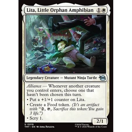 Lita, Little Orphan Amphibian - Foil