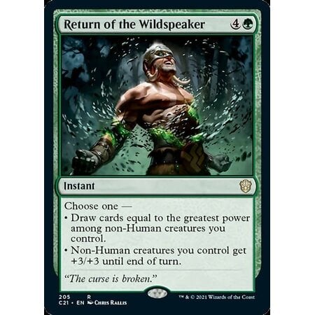 Return of the Wildspeaker