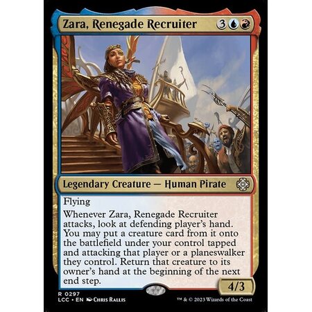 Zara, Renegade Recruiter