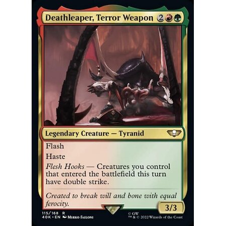Deathleaper, Terror Weapon