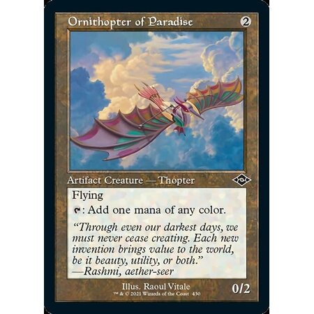 Ornithopter of Paradise - Foil