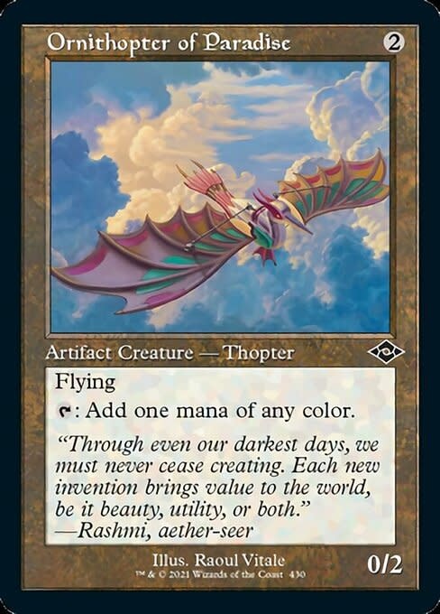 Ornithopter of Paradise - Foil