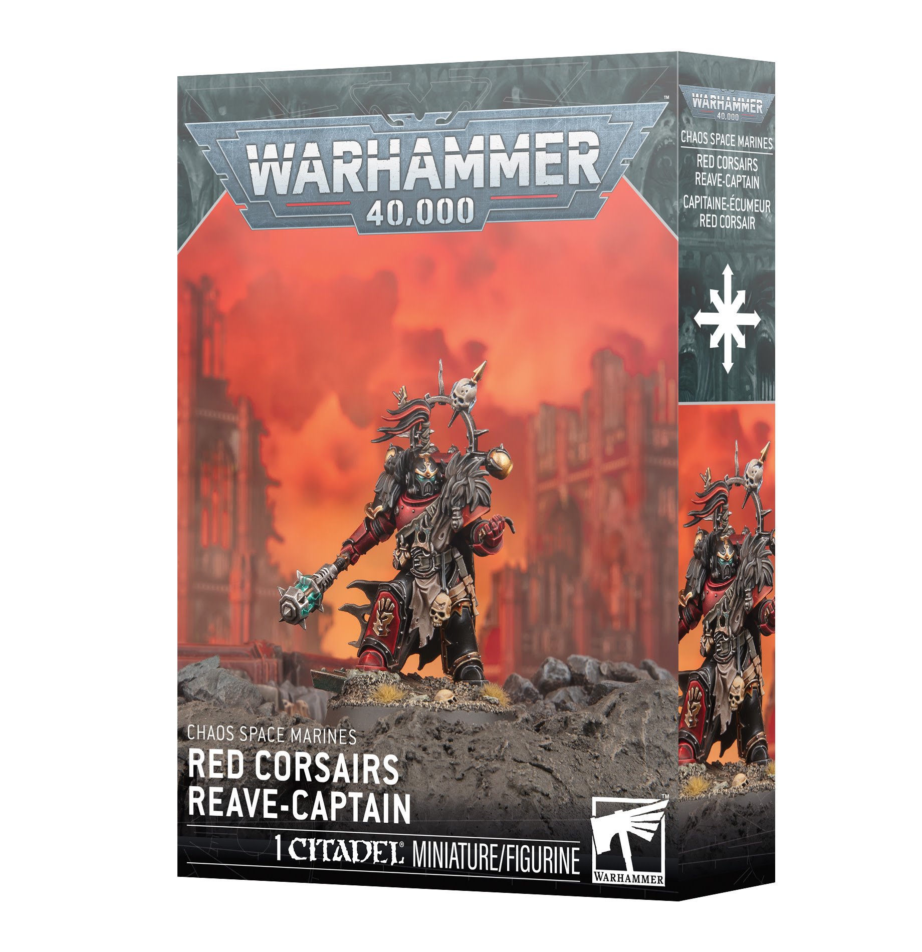 PREORDER - Warhammer 40,000: Chaos Space Marines - Red Corsairs Reave-Captain