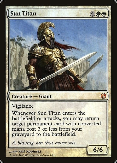 Sun Titan - Foil