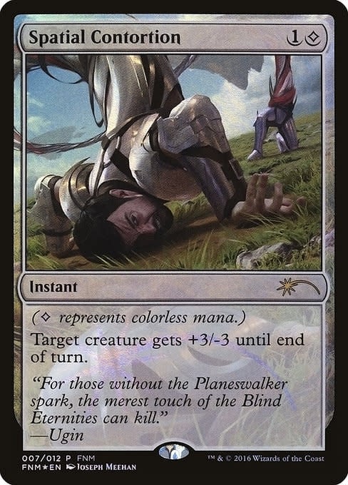 Spatial Contortion - Foil - FNM Promo