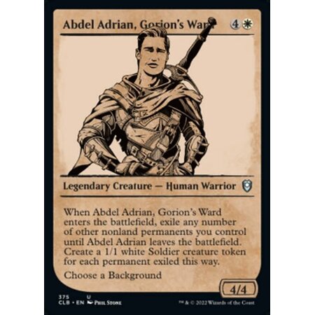 Abdel Adrian, Gorion's Ward