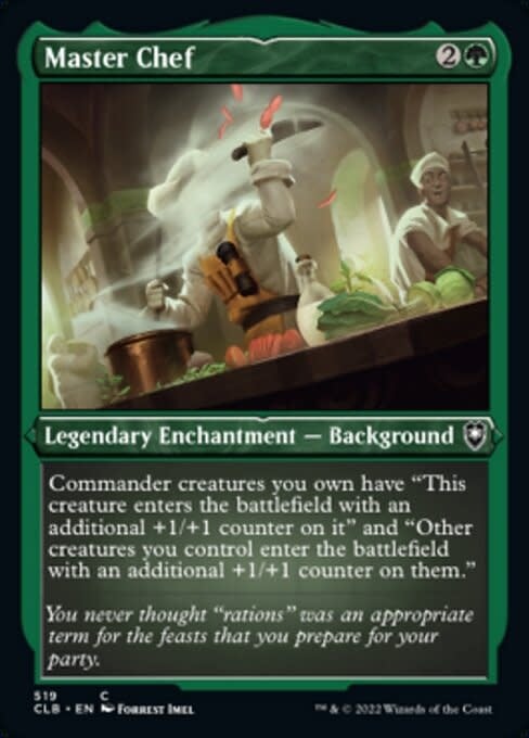 Master Chef - Foil-Etched