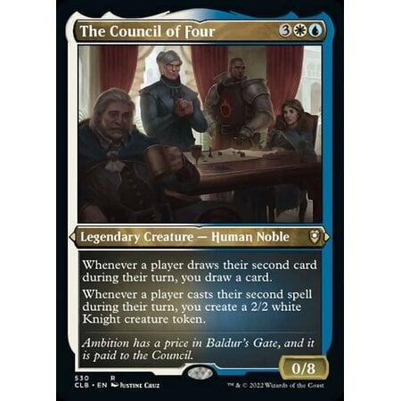 The Council of Four - Foil-Etched