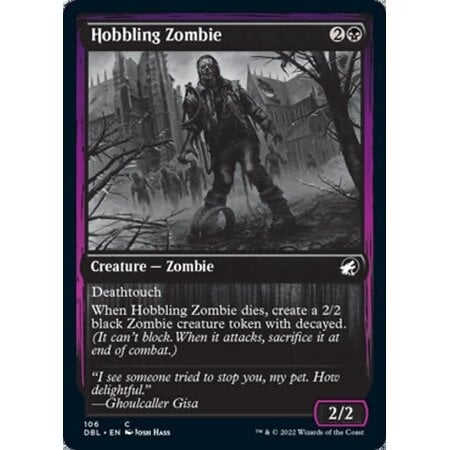 Hobbling Zombie - Foil