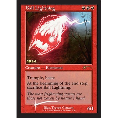 Ball Lightning - Foil - 30th Anniversary Promo