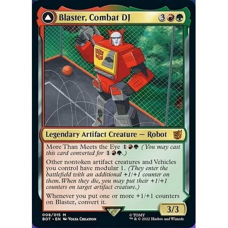 Blaster, Combat DJ