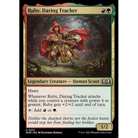 Ruby, Daring Tracker