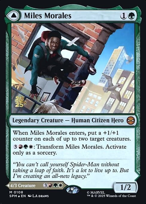Miles Morales - Foil - Prerelease Promo