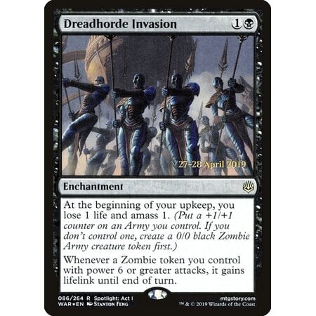 Dreadhorde Invasion - Foil - Prerelease Promo