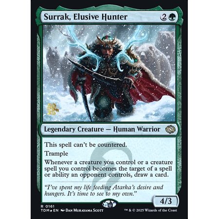 Surrak, Elusive Hunter - Foil - Prerelease Promo