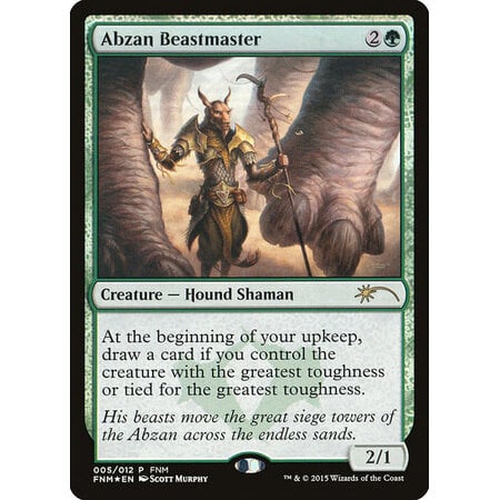 Abzan Beastmaster - Foil - FNM Promo
