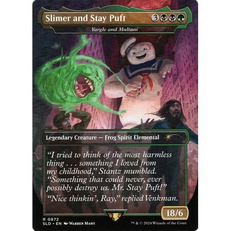 Yargle and Multani (Slimer and Stay Puft) - Foil
