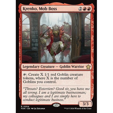 Krenko, Mob Boss - Foil