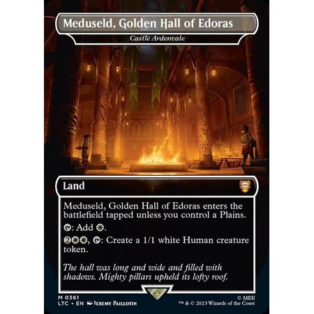 Castle Ardenvale (0361 - Meduseld, Golden Hall of Edoras) - Foil